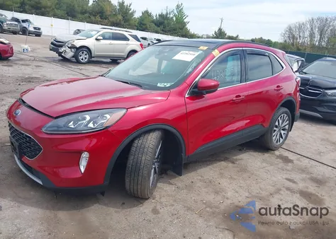 2022 Ford Escape Titanium Hybrid z USA, uszkodzony, nr VIN 1FMCU9DZ1NUA34474